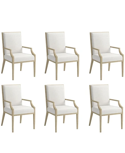 A.r.t. Furniture Eave Ii 6-Piece Upholstered Armchair Set
