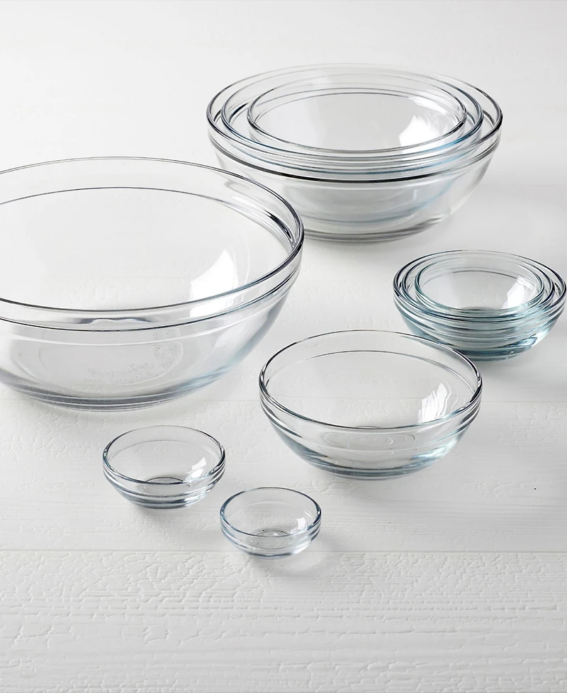 Anchor Hocking Glass 10-Piece Mixing Bowl Set