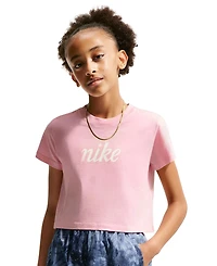 Nike Sportswear Girls' 7-16 Cropped Short-Sleeve T-Shirt