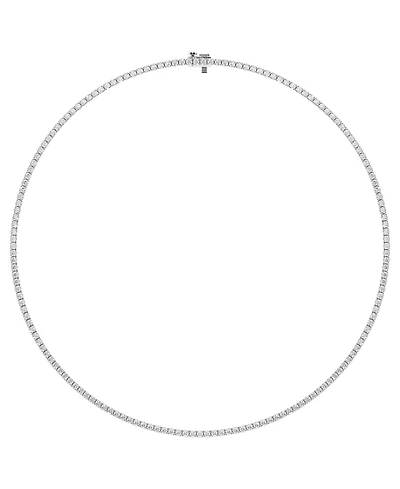 Forever Grown Diamonds Lab-Grown Diamond Necklace (8 ct. t.w.) in Sterling Silver