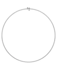 Forever Grown Diamonds Lab-Grown Diamond Necklace (8 ct. t.w.) in Sterling Silver