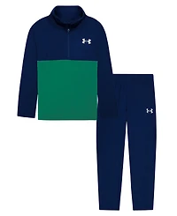 Under Armour 2T-7 Long-Sleeve Top and Jogger Pants, 2-Piece Set