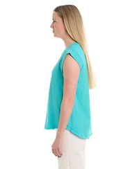 Wilt Women's Ruched Shoulder Tee