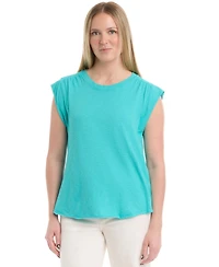 Wilt Women's Ruched Shoulder Tee