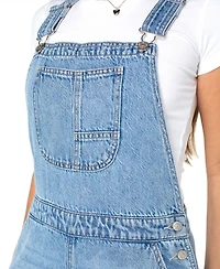 Celebrity Pink Women's Wide-Leg Crossover Back Overalls