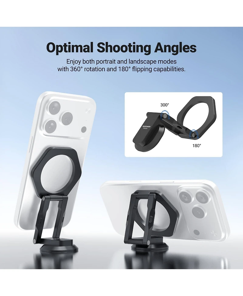 Neewer PA161 Camera Tripod for select iPhone and Android mobile devices