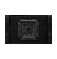 Kicker 10" Powered Down-Firing Subwoofer Enclosure Built-In Amplifier Bass System - 53PL7TDF10