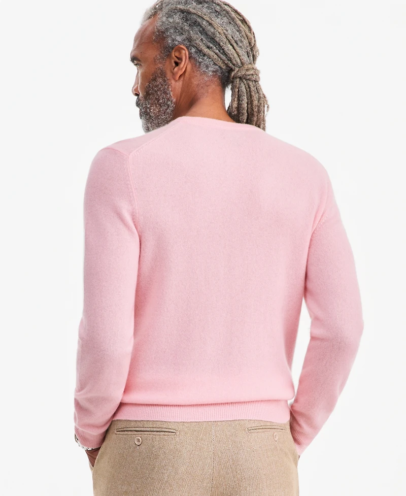 Club Room Men's Crewneck 100% Cashmere Sweater
