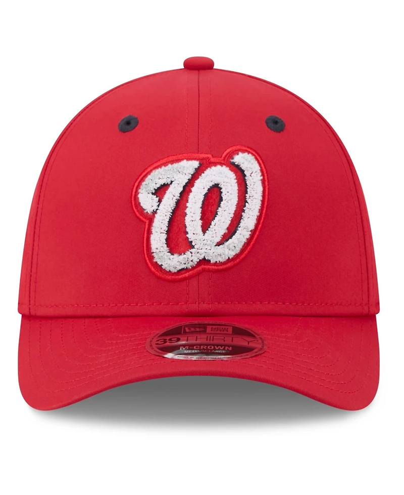 New Era Men's Red Washington Nationals 2026 Mlb All-Star Game Workout 39THIRTY M-Crown Flex Hat