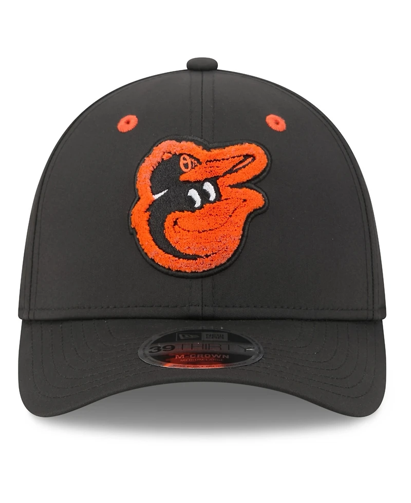 New Era Men's Black Baltimore Orioles 2026 Mlb All-Star Game Workout 39THIRTY M-Crown Flex Hat