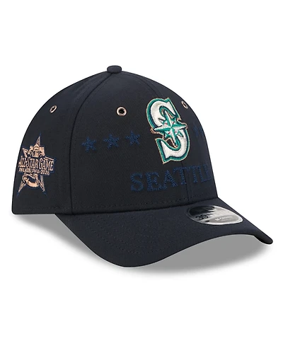 New Era Men's Navy Seattle Mariners 2026 Mlb All-Star Game 39THIRTY Flex Hat