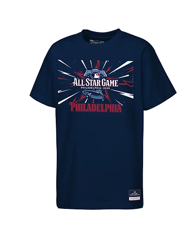 Mitchell & Ness Big Boys and Girls Navy 2026 Mlb All-Star Game T-Shirt