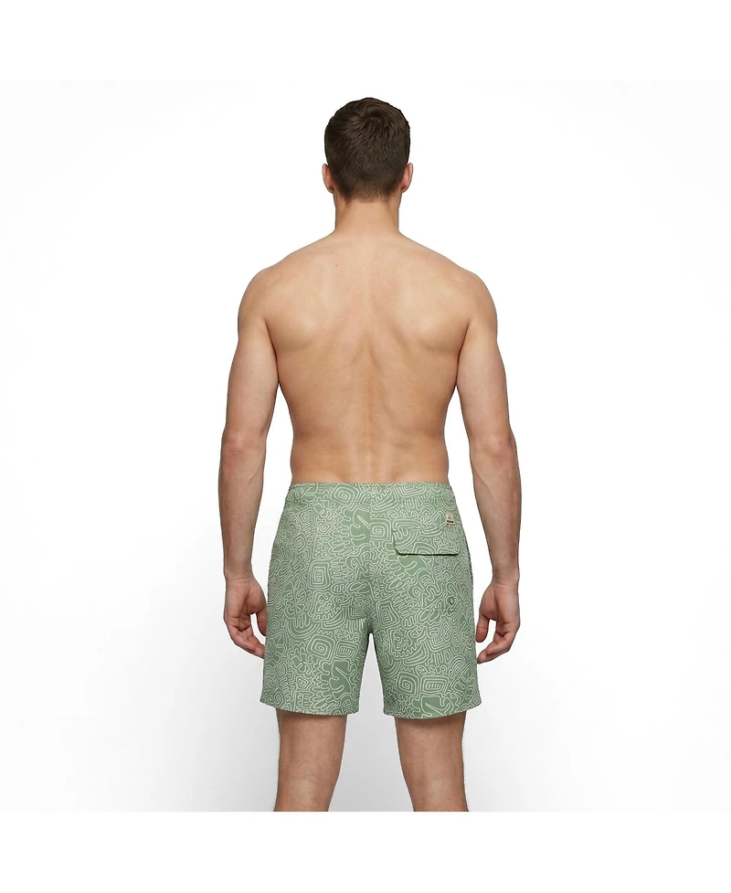 Surfside Supply Co. Men's Duke 7.25" Doodle Boardshort