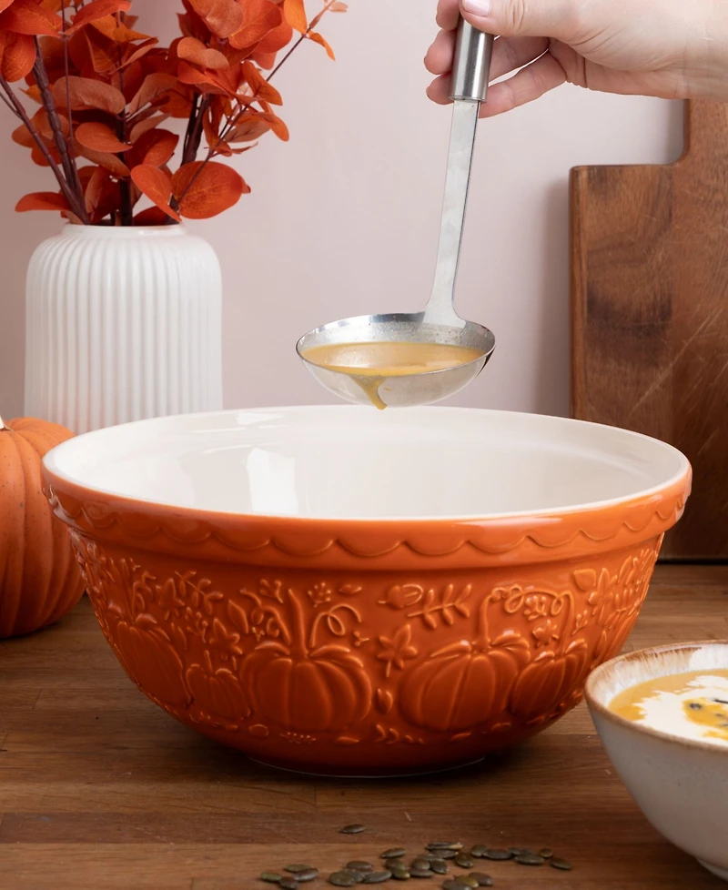 Mason Cash Pumpkin Earthenware 4.25 oz. Mixing Bowl