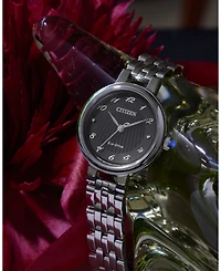 Citizen Women's Classic Silver-Tone Stainless Steel Bracelet Watch, 27.7mm