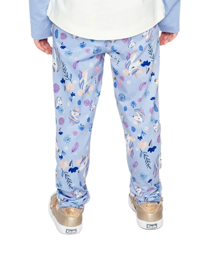 Deux par Deux Toddler Girl Printed Leggings Unicorn Print