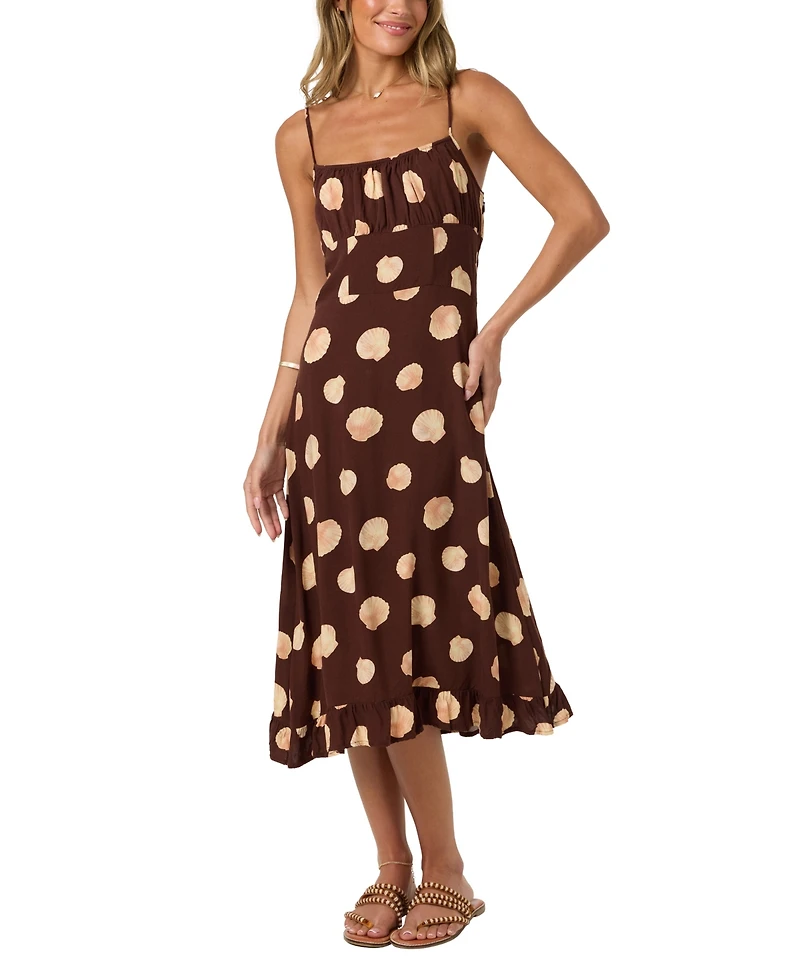 O'Neill Women's Jorgie Camila Adjustable-Strap Midi Dress