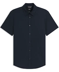 Boss by Hugo Men's Stretch Linen Slim-Fit Shirt