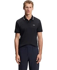 Boss by Hugo Men's Interlock Cotton Paddy Slim-Fit Polo Shirt