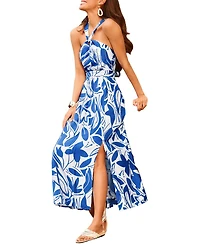 Cupshe Women's Beach House Tropical Maxi Dress