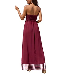 Cupshe Women's One Red Maxi Beach Dress