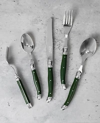 French Home Douglas Fir Laguiole 20-Piece Flatware Set , Service For 4