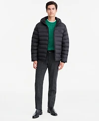 Calvin Klein Men's Packable Lightweight Hooded Jacket