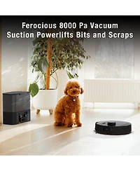 bObsweep UltraVision Robot Vacuum and Mop, with Ferocious 8000 Pa Suction, 1.5 Gal Dock , Odor Control Bags