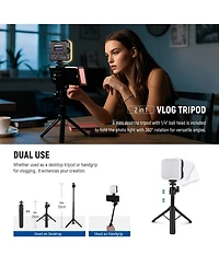 Neewer RGB62 Camera Tripod with 2000mAh, 8500K, CRI97