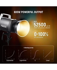 Neewer TLCI97 Led Video Light with 600W, 7500K, CRI95