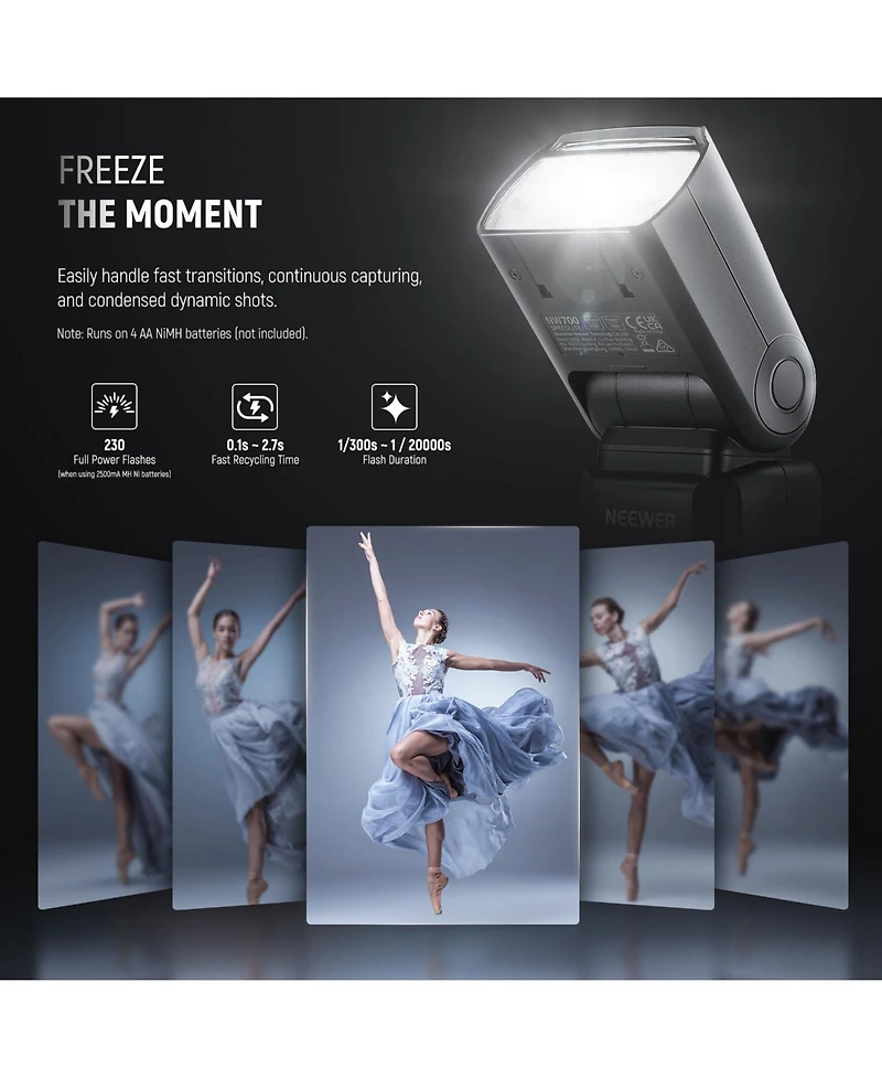 Neewer NW700-s Camera Flash with Ttl for Sony Dslr Cameras