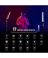 Neewer TL20C Led Video Light with 2550mAh, 2500K8500K, CRI95