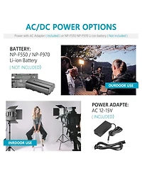 Neewer Led Video Light with 5600K, Cri 96, Bi-Color