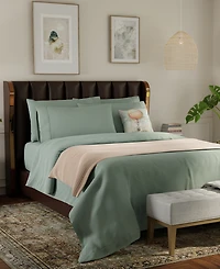 Color Sense 1200-Thread Count Cotton Blend 6-Piece Sheet Set