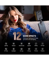 Neewer VL67B Led Video Light with 2000mAh, Bi Color for select iPhone models