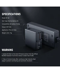 Neewer Nt-Q4 Camera Flash with 16.4feet