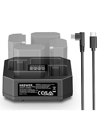 Neewer Nw-Z4 Camera Battery and Charging Accessory with 45W, Usb C for select Sony Np-f-series devices