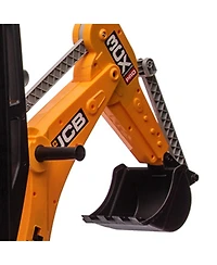 homfan 4 in 1 Jcb 12v Kids Ride On Electric Car, 45 Inch Excavator Bulldozer and Tractor with Remote Control for Boys and Girls Ages 3 to 8