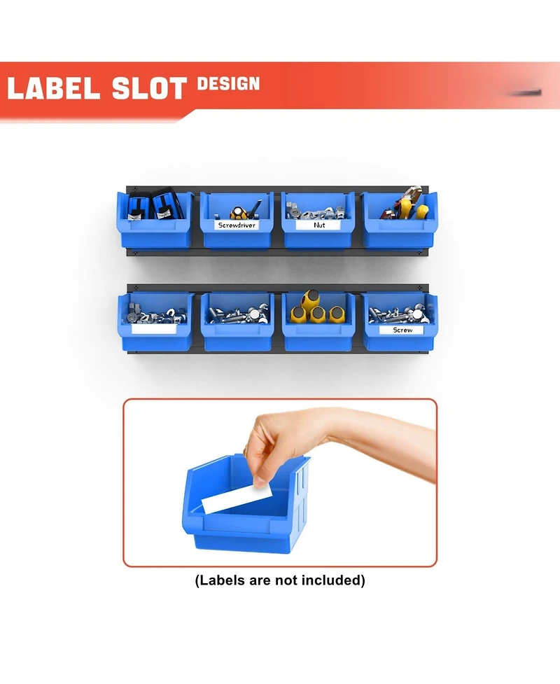 Xdovet Wall Mounted Tool Storage Organizer Garage Shop