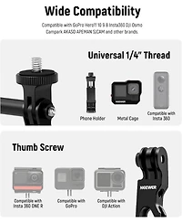 Neewer Gp-11 Camera and Photo Accessory for select Dji Osmo Action models