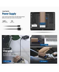 Neewer F100 Camera Battery and Charging Accessory with 7 Inch, 4400mAh