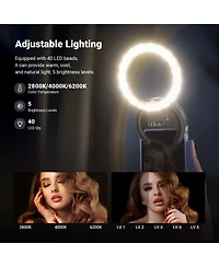 Neewer BR40 Ring Light with 5W, 500mAh, CRI85 for select iPhone models