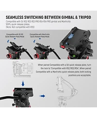 Neewer GM006 Camera Tripod with 22lb for Dji Rs Gimbals