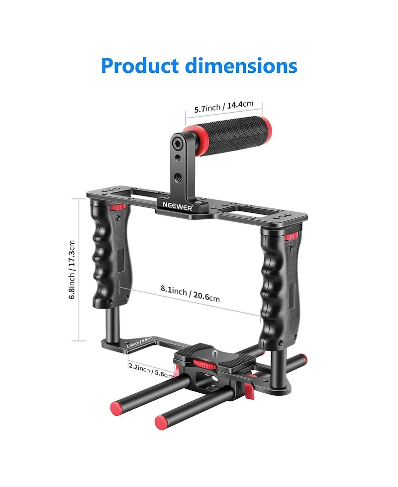 Neewer Camera Mounting Accessory for select Canon, Nikon and Sony cameras