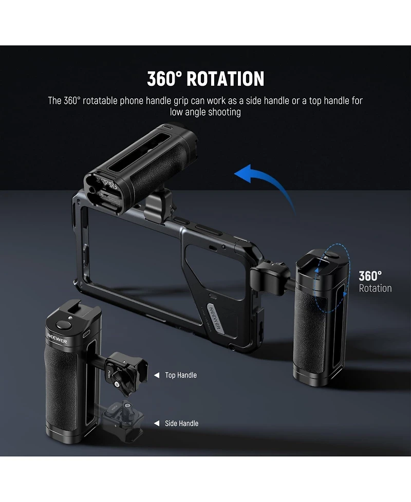 Neewer S24 Camera Mounting Accessory with Usb C for select iPhone models