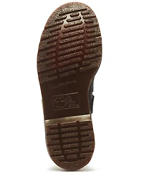 Dr. Martens Women's Mary Jane Flower Crazy Almond Toe Flats