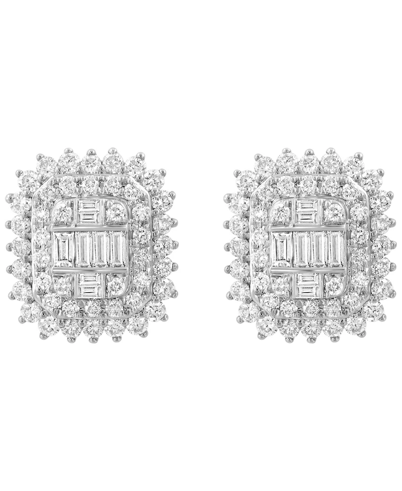 Effy Collection Diamond (1-1/3 ct. t.w.) Earrings 14k Yellow Gold, (Also white gold)
