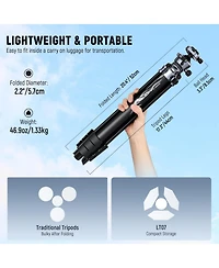 Neewer LT07 Camera Tripod with 22lb for Pd Tripod Plate