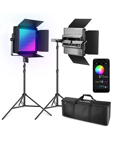 Neewer RGB1200 Led Video Light with 60W, 22000Lux, CRI97