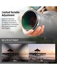 Neewer ND2-ND400 Camera Lens Accessory with ND2, ND400